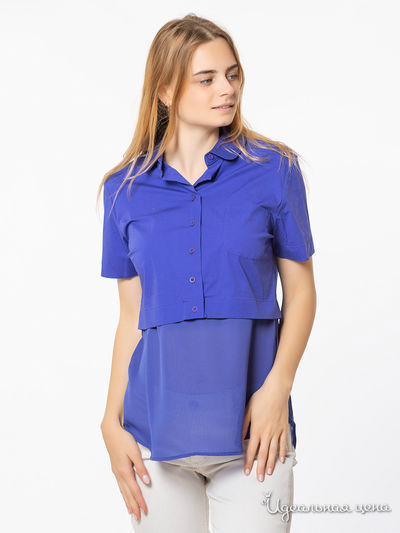 Рубашка S.Oliver, цвет синий