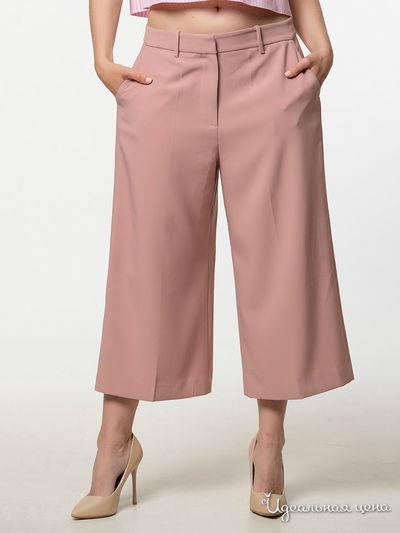 Брюки Zara, цвет розовый