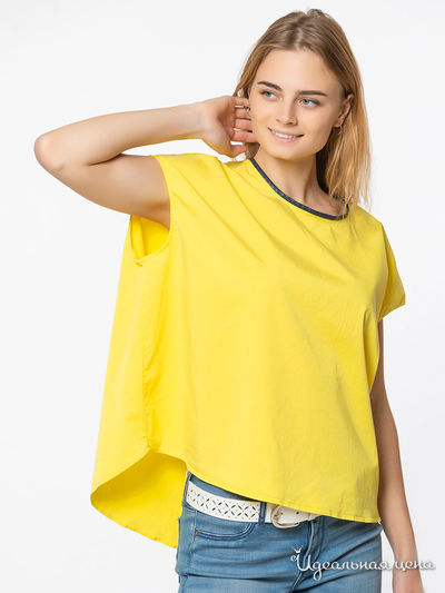 Блуза Zara, цвет желтый