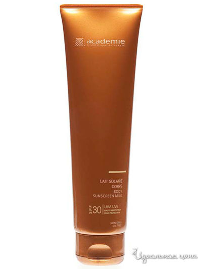Молочко сдля тела солнцезащитное Lait solaire SPF 30+, 150 мл, ACADEMIE