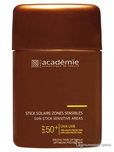 Карандаш защитный для чувствительных зон SPF 50+ Stick solaire zones sensibles, 10 мл, ACADEMIE