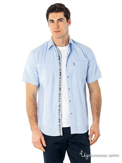 Рубашка Monolith, цвет голубой