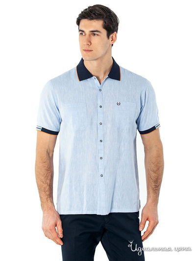 Рубашка Monolith, цвет голубой