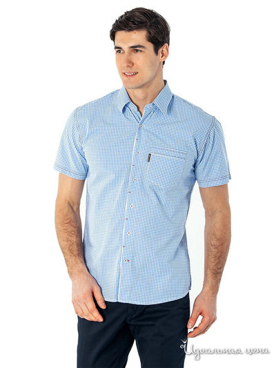 Рубашка Monolith, цвет голубой