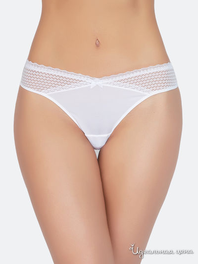 Трусы-стринги Vis-a-vis, цвет белый