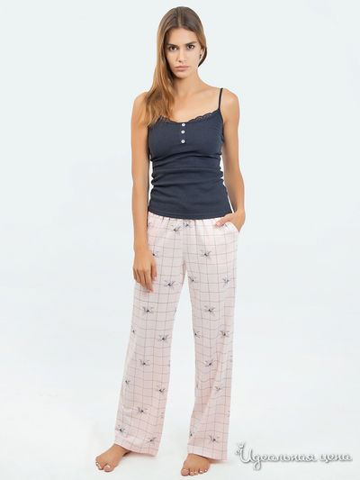 Костюм Vis-a-vis, цвет синий, персиковый