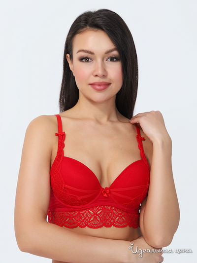 Бюстгальтер Vis-a-vis, цвет красный