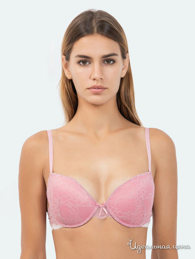 Бюстгальтер с формованной чашкой Vis-a-vis, цвет розовый