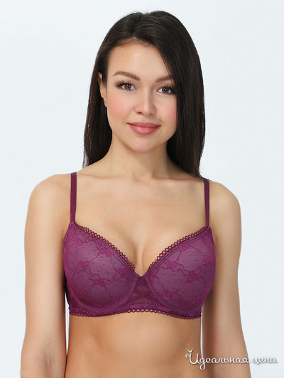 Бюстгальтер с формованными чашками Vis-a-vis, цвет фиолетовый