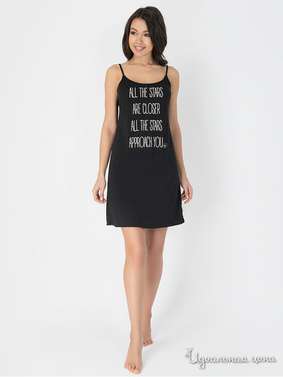 Ночная сорочка Vis-a-vis, цвет чёрный