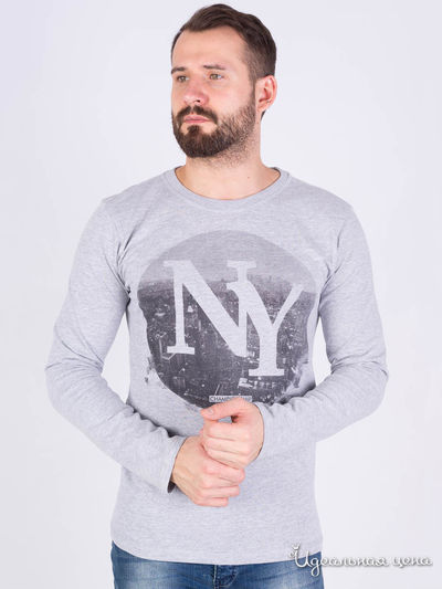 Лонгслив Sublevel, цвет серый