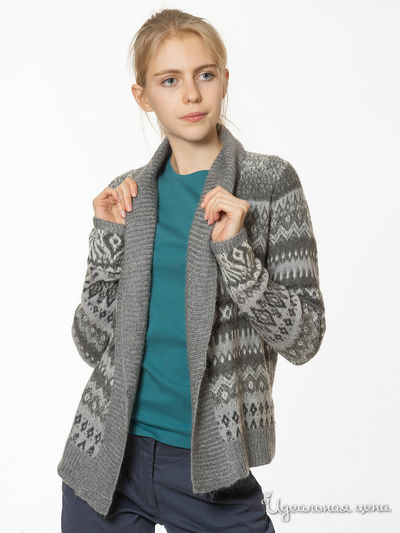 Кардиган Public, цвет серый