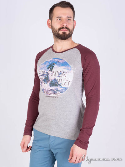 Лонгслив Urban Surface, цвет серый