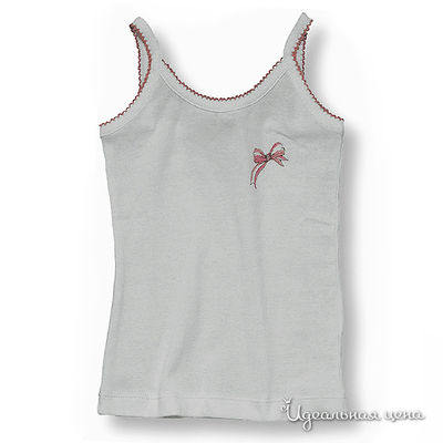 Майка Chicco, цвет цвет белый / розовый