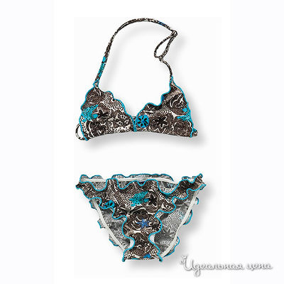 Костюм Chicco, цвет цвет коричневый / голубой