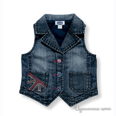 Жилет Chicco, цвет цвет джинс