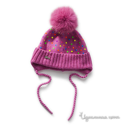 шапка Choby, цвет цвет розовый