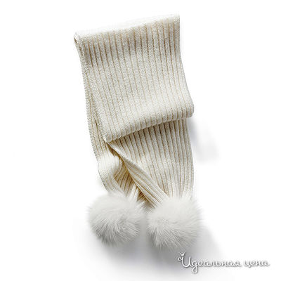 Шарф Choby, цвет цвет молочный