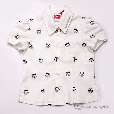 Блуза Iceberg, цвет цвет белый / принт