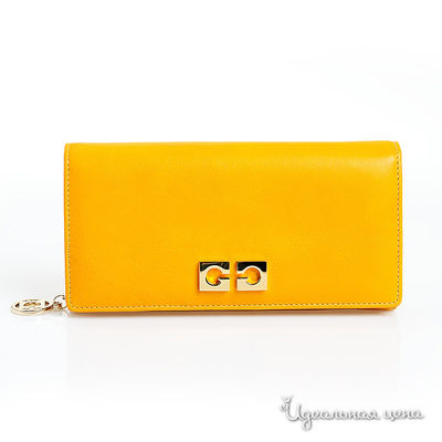Кошелек Coccinelli, цвет цвет желтый
