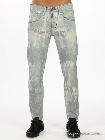 Джинсы Takeshy Kurosawa, цвет цвет синий / белый