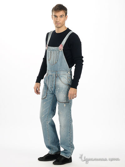 Комбинезон Takeshy Kurosawa, цвет цвет голубой