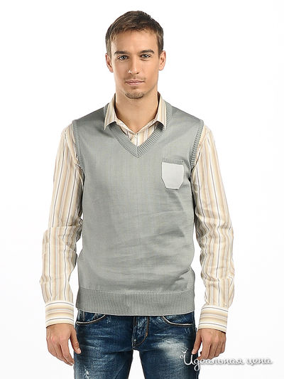 Жилет Takeshy Kurosawa, цвет цвет серый