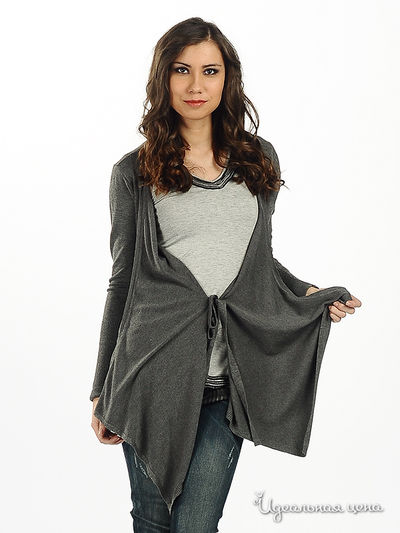 Кардиган Fracomina, цвет цвет серый