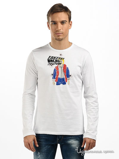Лонгслив Takeshy Kurosawa, цвет цвет белый
