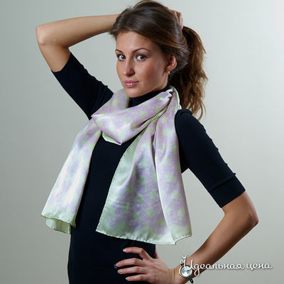 Шарф Bino Tiani, цвет цвет мятный / сиреневый