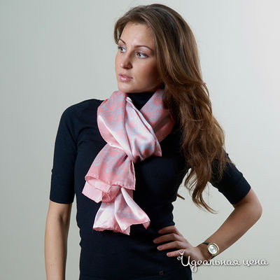 Шарф Bino Tiani, цвет цвет нежно-коралловый / сиреневый