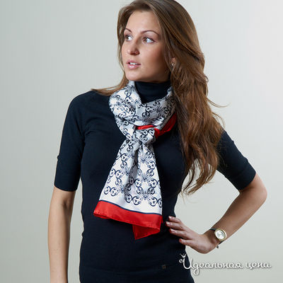 Шарф Bino Tiani, цвет цвет белый / красный