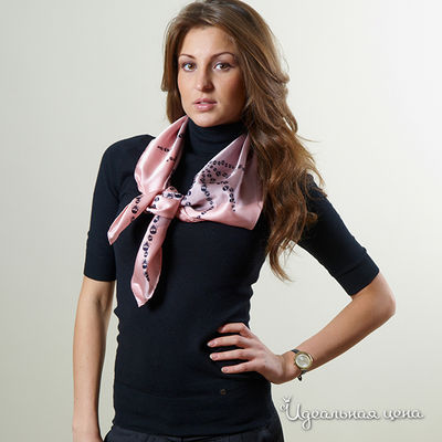 Платок Bino Tiani, цвет цвет лососево-кофейный