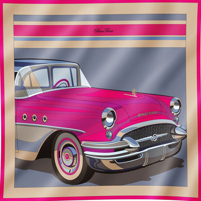 Платок Bino Tiani, цвет цвет серый