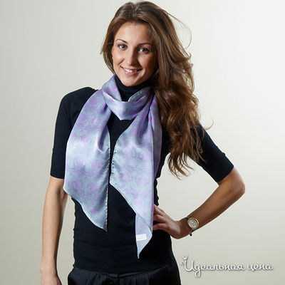 Шарф Bino Tiani, цвет цвет сиреневый / серый