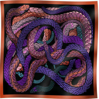 Платок Bino Tiani, цвет цвет черный