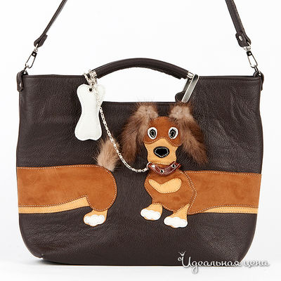 Сумка Agape, цвет цвет темно-коричневый