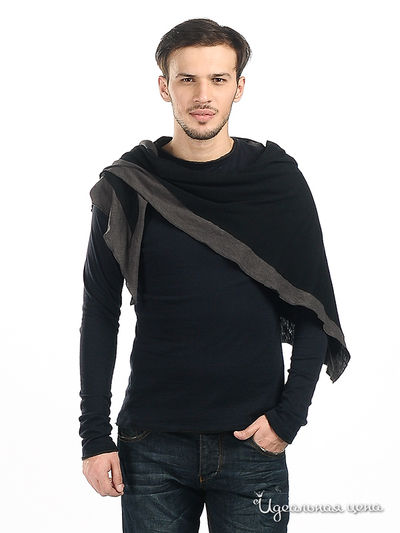 Лонгслив Double Black, цвет цвет темно-синий