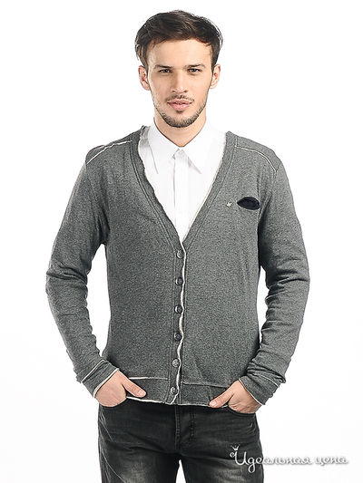 Толстовка Double Black, цвет цвет серый