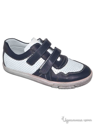 Полуботинки Black Tavern, цвет синий, белый