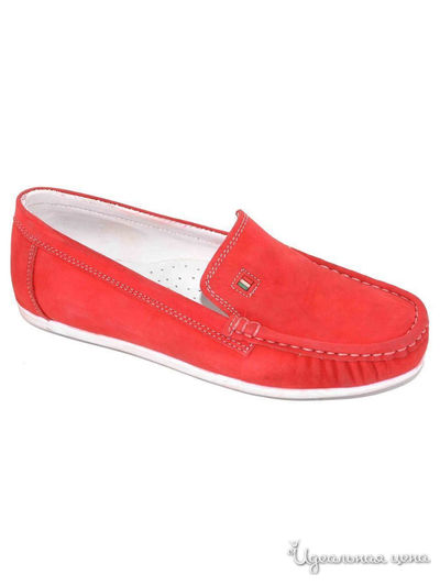 Мокасины Black Tavern, цвет красный