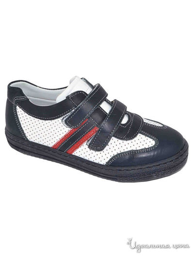 Полуботинки Black Tavern, цвет синий, белый