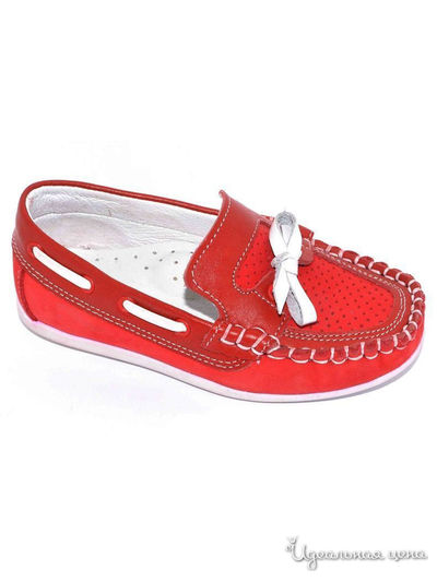 Мокасины Black Tavern, цвет красный