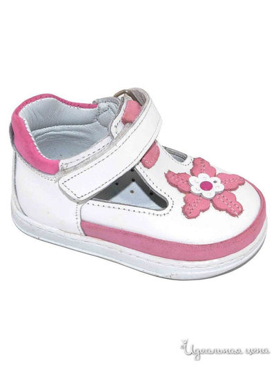 Сандалии Black Tavern, цвет белый, розовый