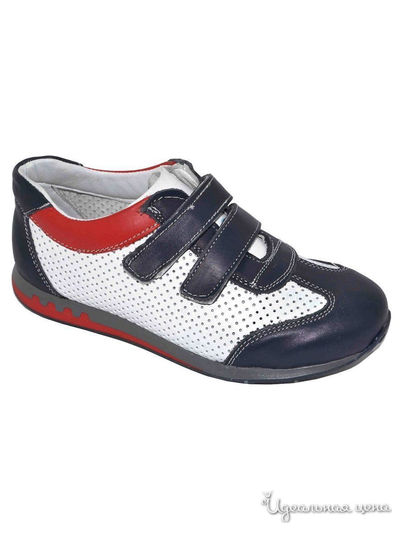 Полуботинки Black Tavern, цвет белый, синий