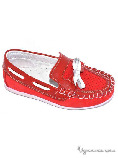 Мокасины Black Tavern, цвет красный