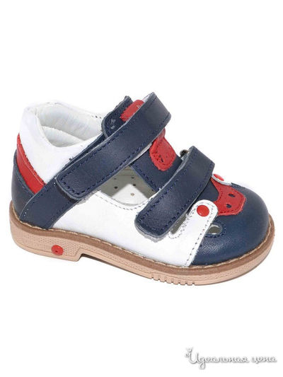 Сандалии Black Tavern, цвет белый, синий