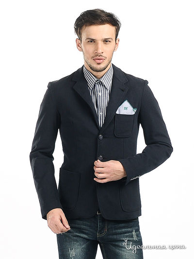 Пиджак Double Black, цвет цвет темно-синий