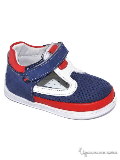 Сандалии Black Tavern, цвет синий, красный