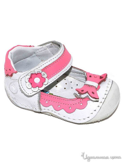 Сандалии Black Tavern, цвет белый, розовый